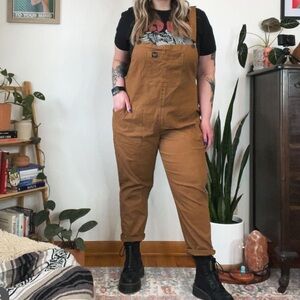 GirrlScout Billie Overall in Warm Brown